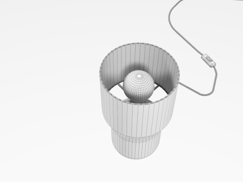 Table lamp Montagna 3D Model
