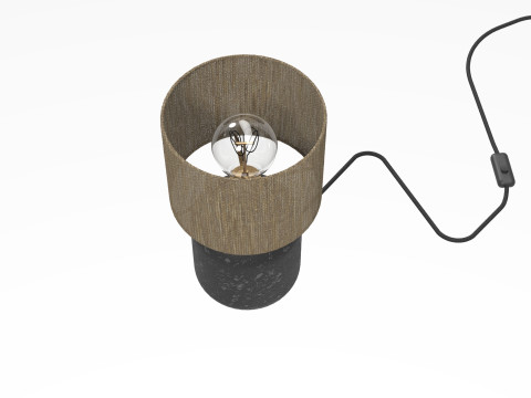 Table lamp Montagna 3D Model