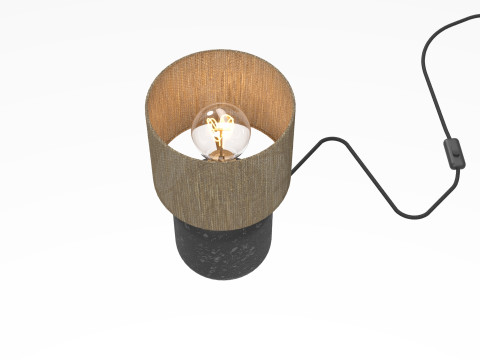 Table lamp Montagna 3D Model