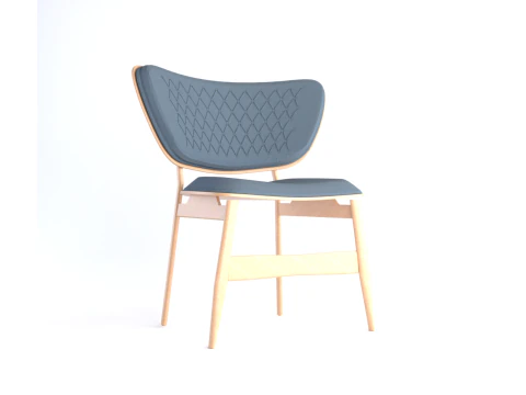 POLTRONA IN TESSUTO Modello 3D