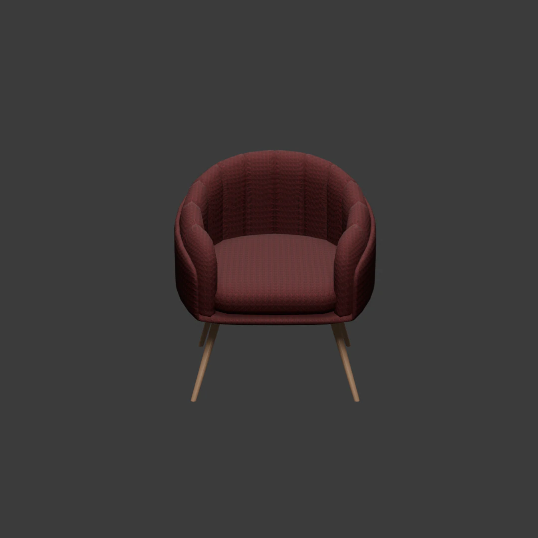 FABRIC SURFACE BARGEER 3D Model .c4d .max .obj .3ds .fbx .stl .blend 