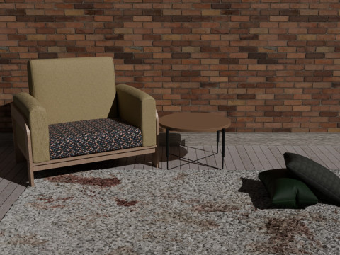 ARMCHAR 3D Модель