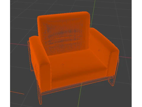 ARMCHAR 3D Model