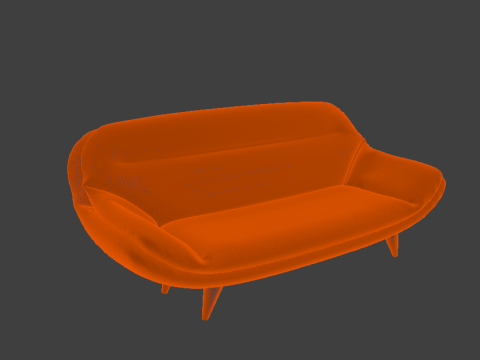 MODERN SOFA 3D Model