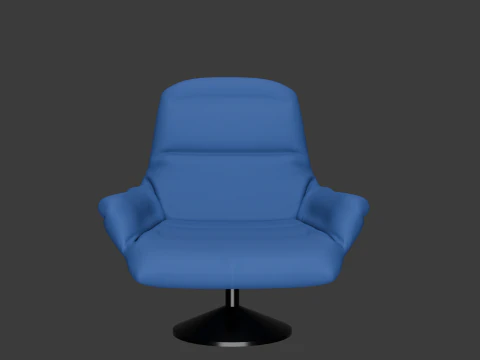 OFFICE TABLE AND CHAIR 3D Model