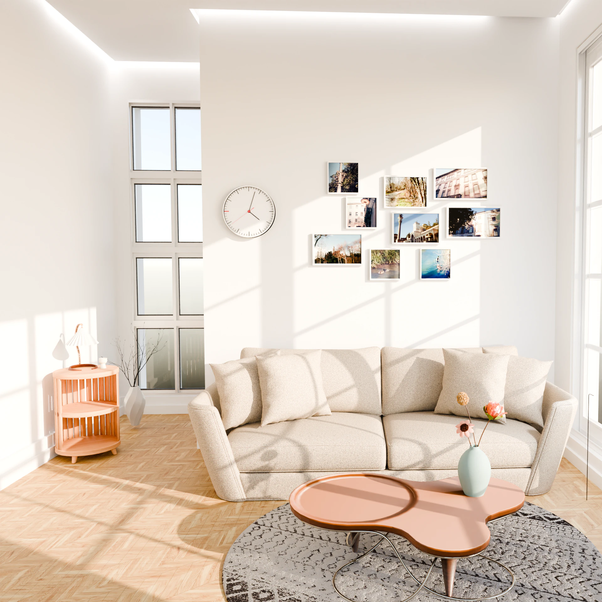 TV ROOM SOFA AND ANY PART 3D Model .c4d .max .obj .3ds .fbx .stl .blend 