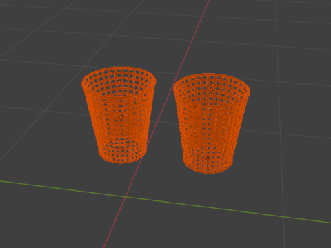 BASKET Modèle 3D