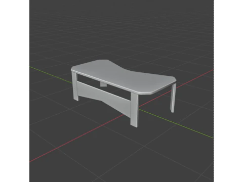 OFFICE TABLE 3D Model