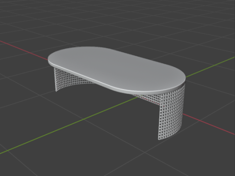 OFFICE TABLE Modèle 3D
