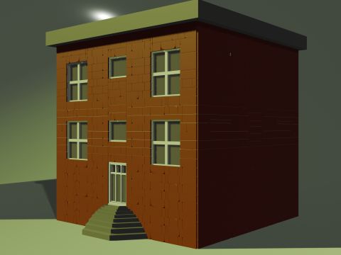 STONE HOUSE 3D Model