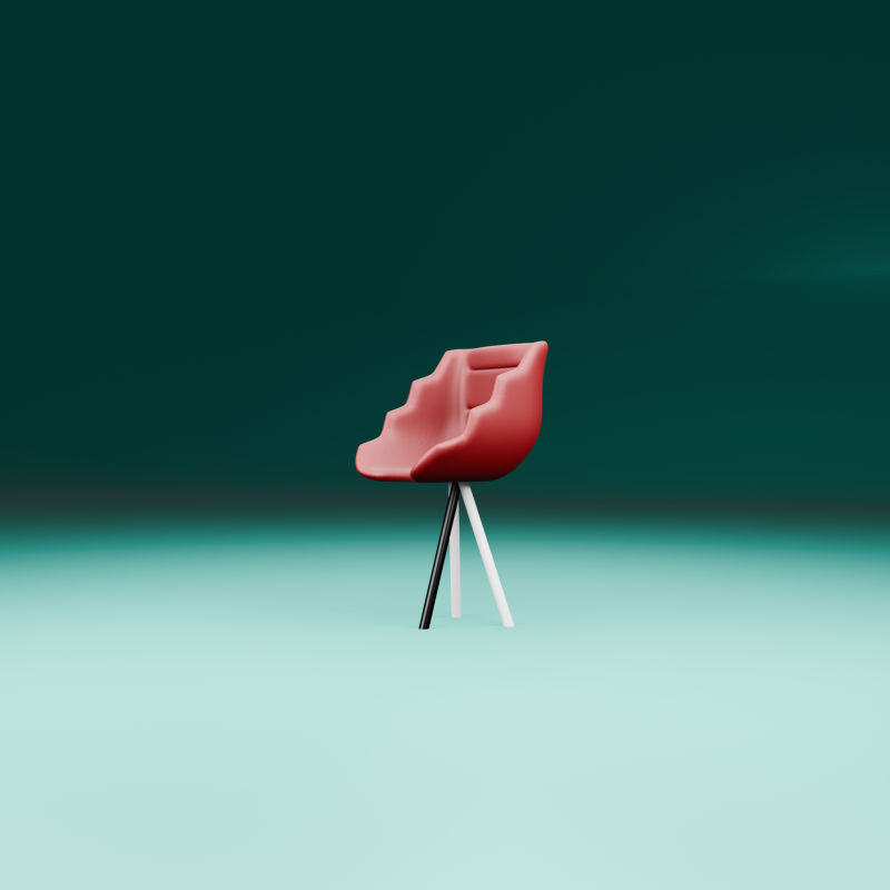 CHAIR 3D Model .c4d .max .obj .3ds .fbx .stl .blend 