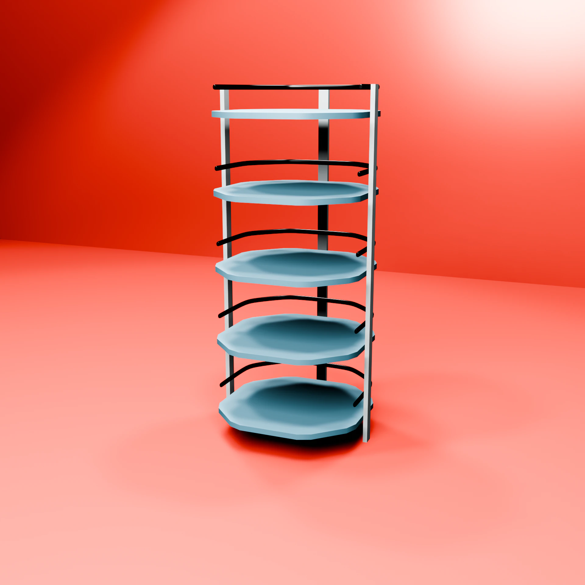 CUPBOARD 3D Model .c4d .max .obj .3ds .fbx .stl .blend 