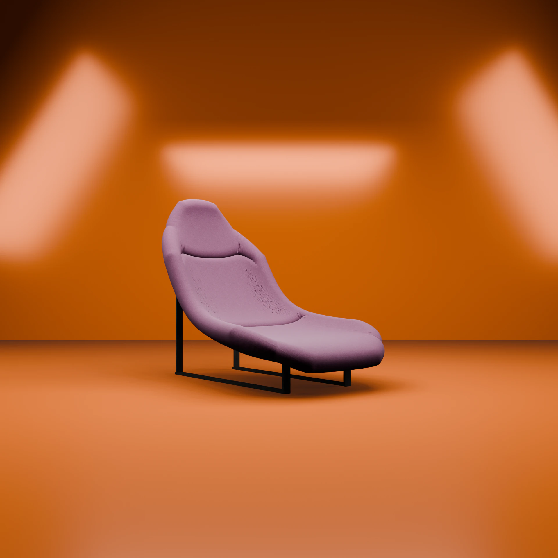 SUNBED 3D Model .c4d .max .obj .3ds .fbx .stl .blend