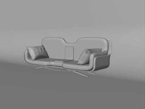 ソファー 3Dモデル
