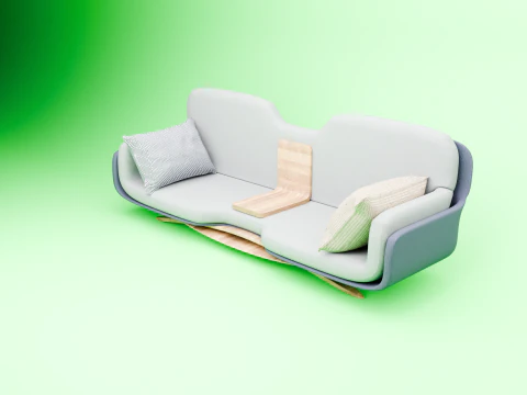 ソファー 3Dモデル