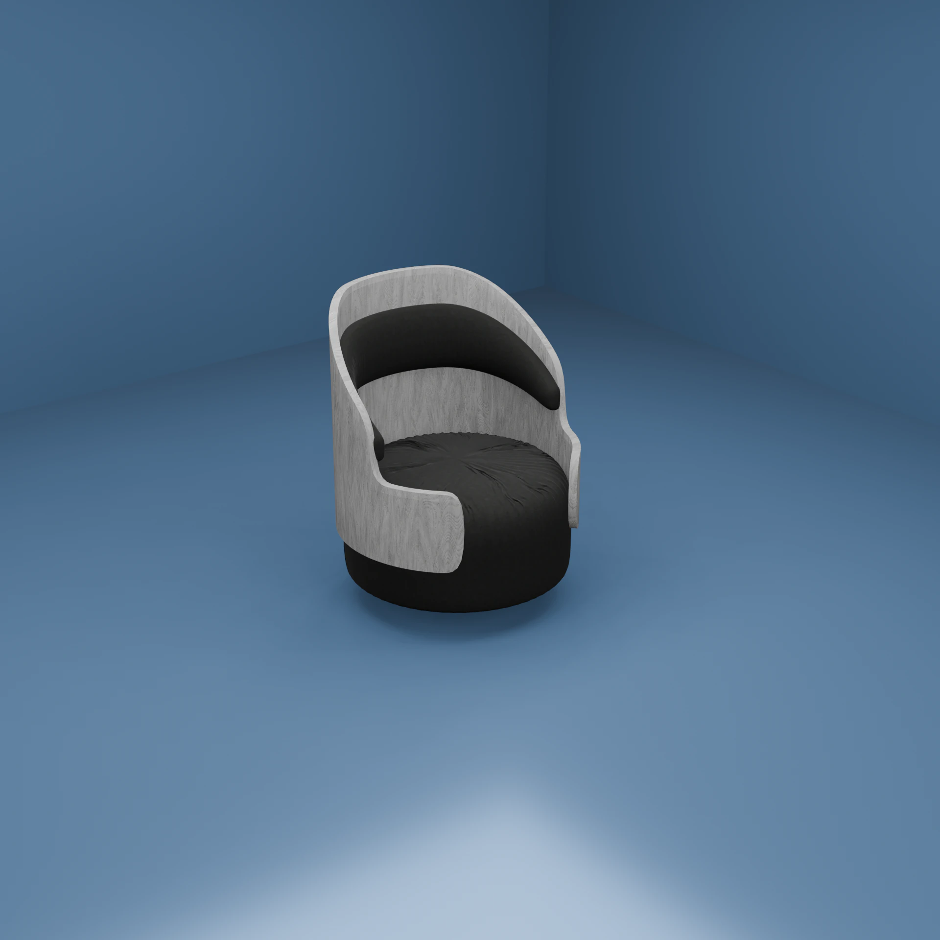 CIRCLE CHAIR 3D Model .c4d .max .obj .3ds .fbx .stl .blend 