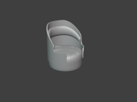 CIRCLE CHAIR 3D-Modell