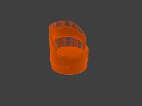 CIRCLE CHAIR 3D Model