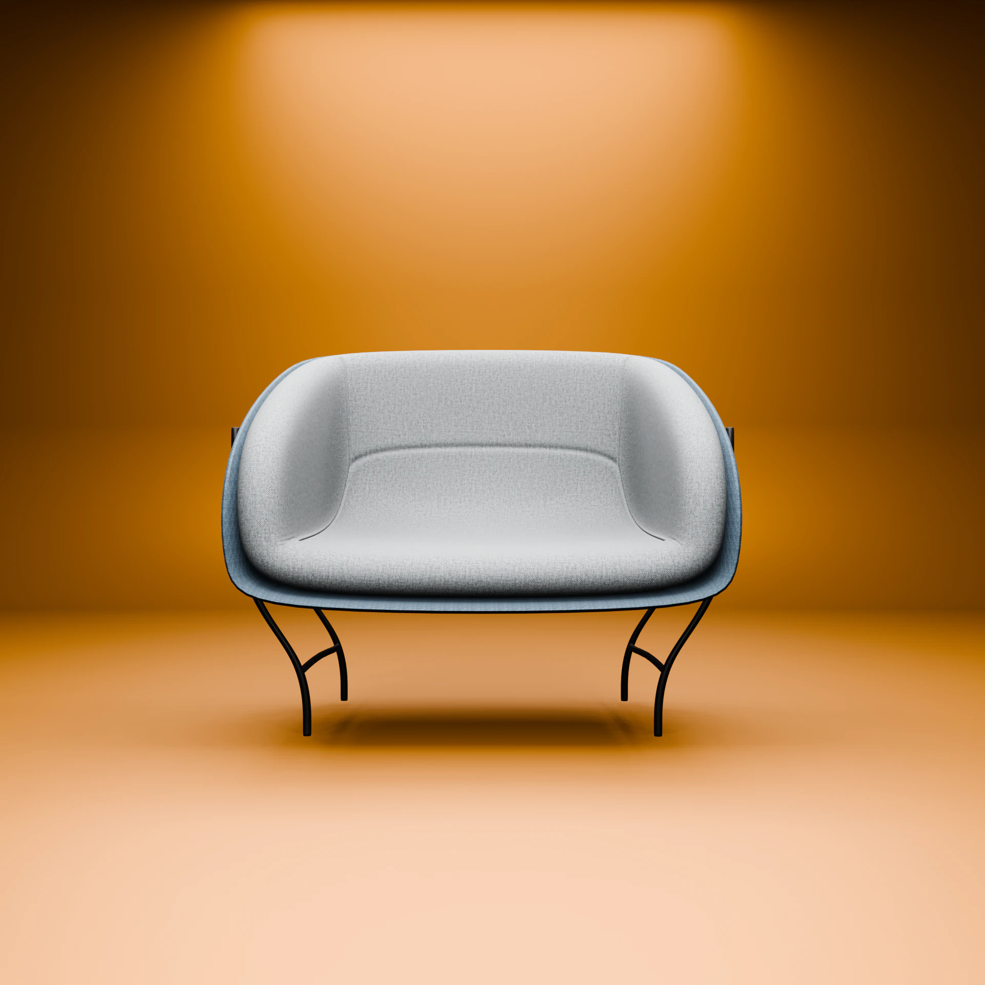 POLTRONA MODERNA Modello 3D .c4d .max .obj .3ds .fbx .stl .blend 