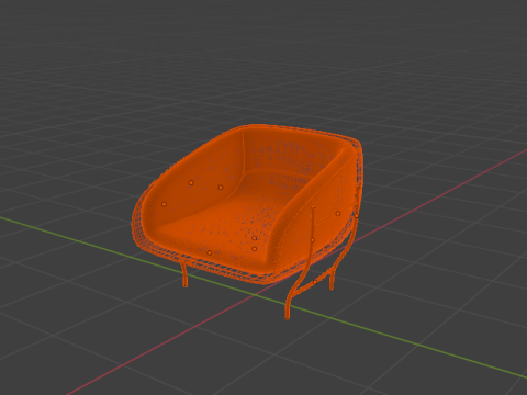 MODERN ARMCHAIR 3Dモデル
