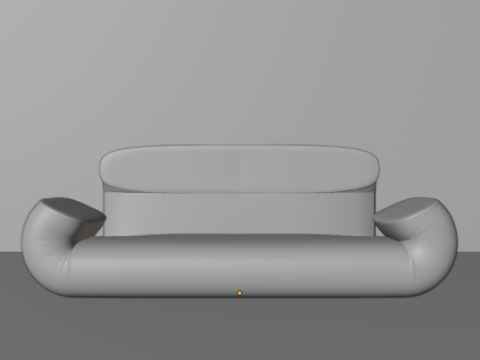 PUFF SOFA Modelo 3D