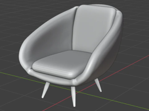 MODERN ARMCHAIR 3D Model
