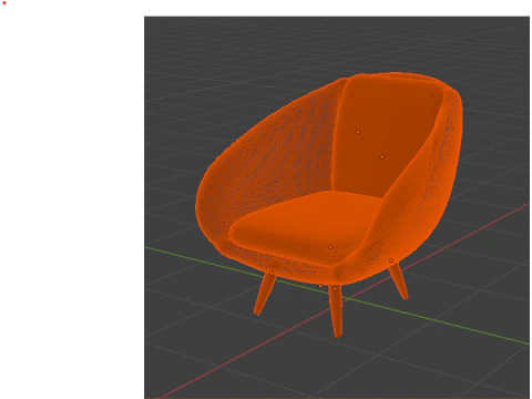 MODERN ARMCHAIR 3D Model