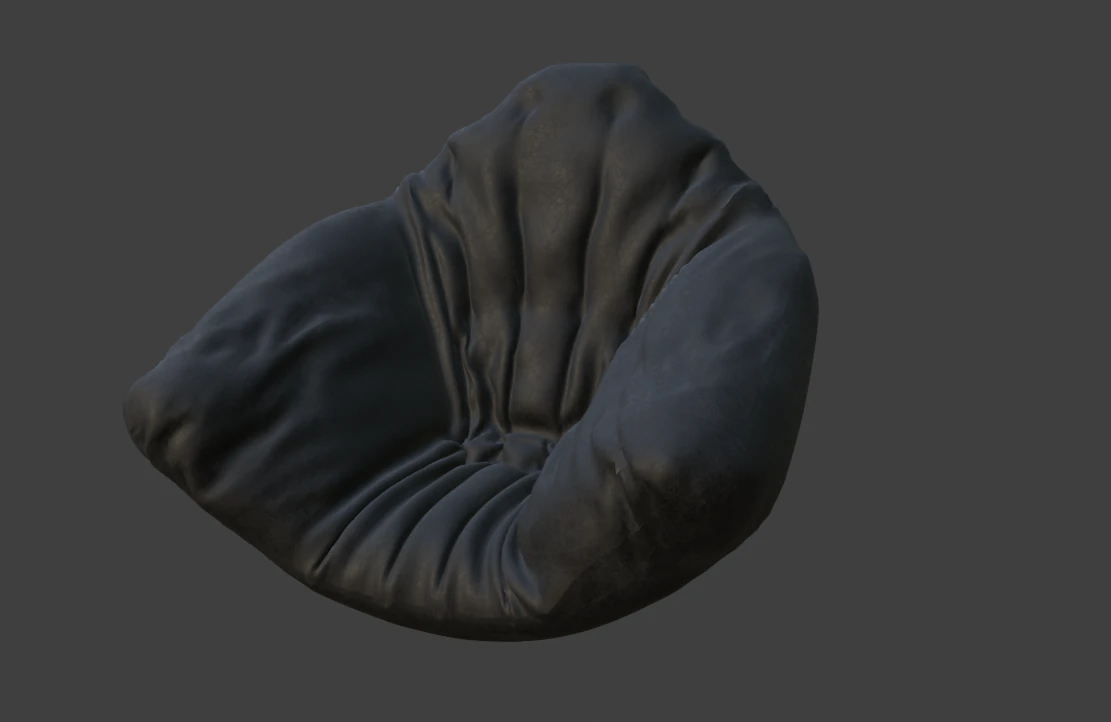 PUFF 3D Modell .c4d .max .obj .3ds .fbx .stl .blend 