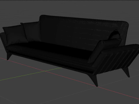 LUXORY COUCH 3D Model