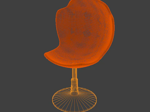 KITCHEN STOOL 3D Model