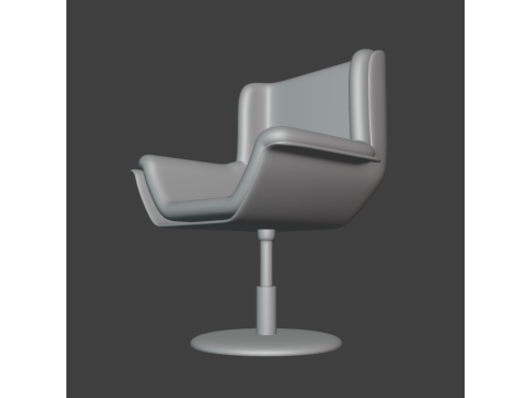 LEATHER LUXORY BOSS CHAIR 3D Model