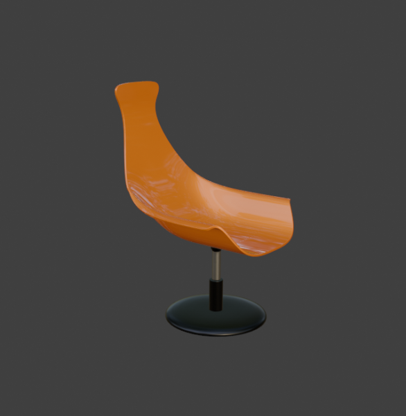 PLASTIC LUXORY BOSS CHAIR Modèle 3D .c4d .max .obj .3ds .fbx .stl .blend 