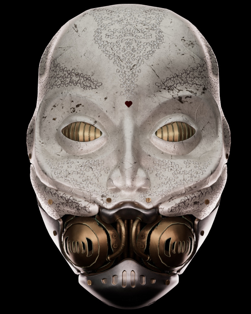 Mask 3D 모델 .c4d .max .obj .3ds .fbx .stl .blend 
