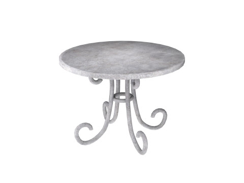 Metal table Modelo 3D