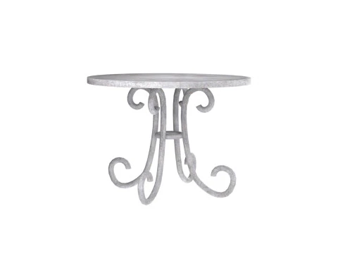Metal table 3D Model