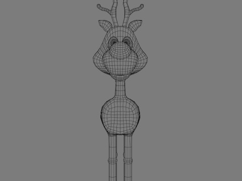 Rudolph the rednosed reindeer Modelo 3D