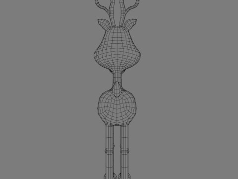 Rudolph the rednosed reindeer Modelo 3D