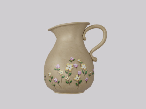 Jug-pitcher 3D Модель