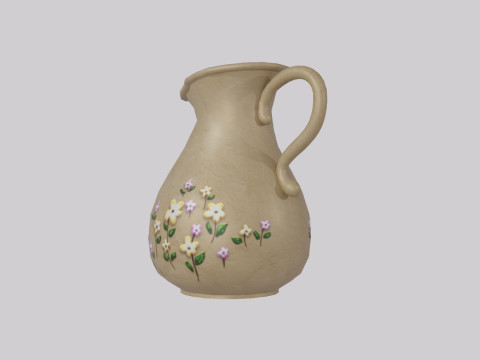 Jug-pitcher 3D Model