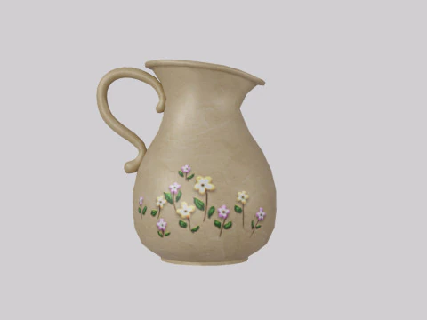 Jug-pitcher 3D Model