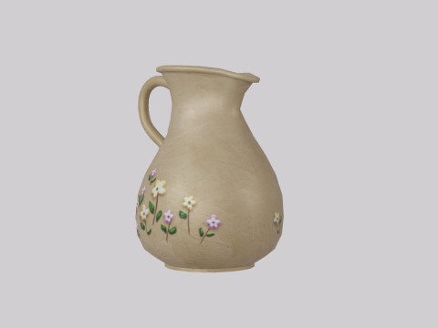 Jug-pitcher 3D Model