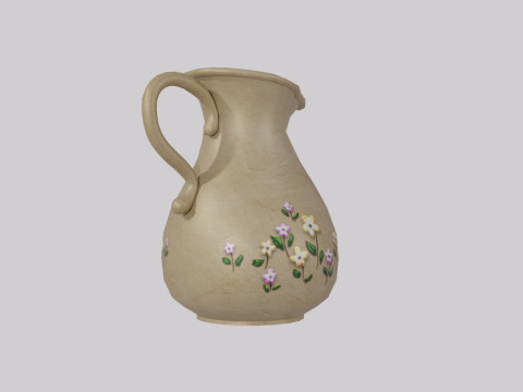 Jug-pitcher 3D Model