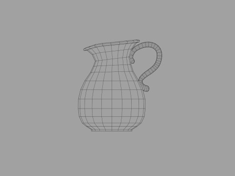 Jug-pitcher 3D Model