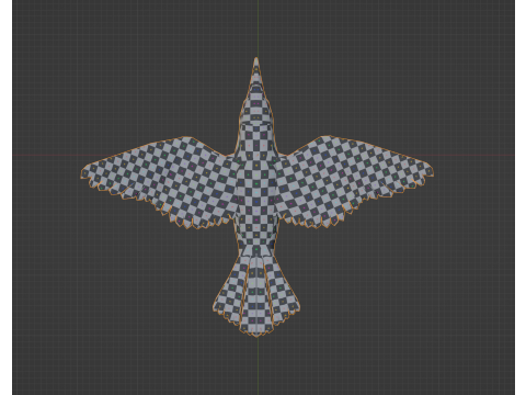 Game Ready Kookaburra with Animations Low-poly 3Dモデル