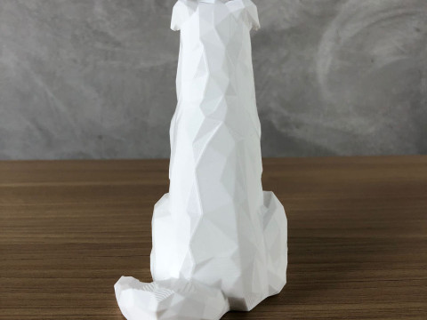 Low Poly Australian Shepherd Modèles 3D en vedette