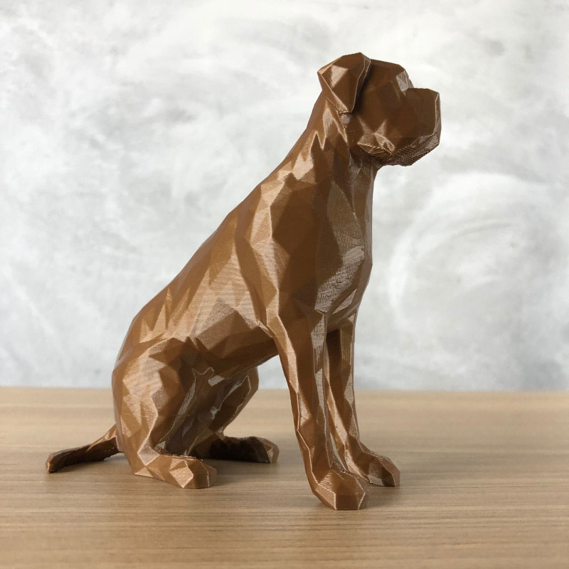 Low Poly Boxer Model Cetak 3D .c4d .max .obj .3ds .fbx .stl .blend 