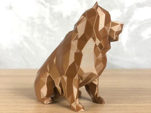 Low Poly Chow Chow 3D 打印模型