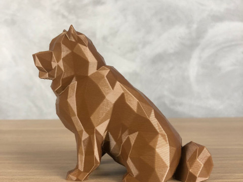 Low Poly Chow Chow 3D 打印模型