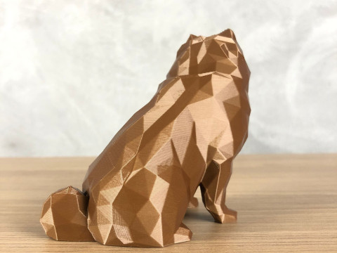 Low Poly Chow Chow 3D 打印模型