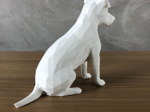 Low Poly Jack Russell Modelo de impresión 3D